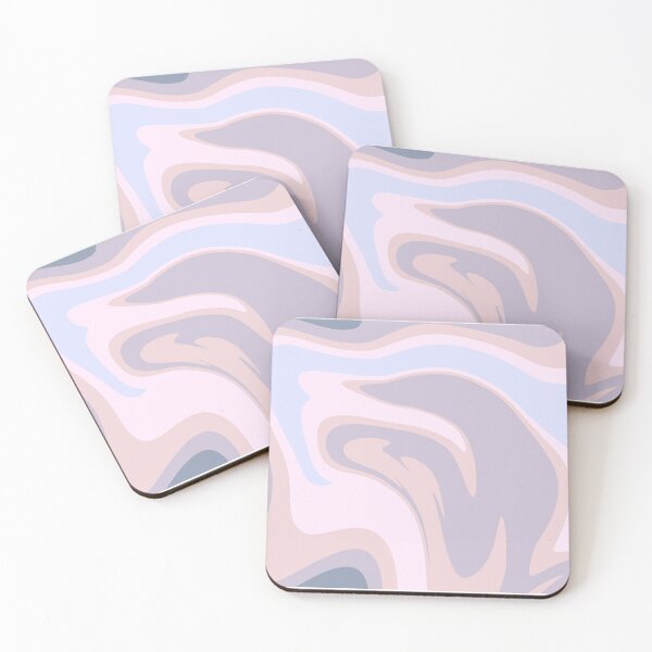 Artikelvorschau, Abstrakte Kombination von Pink Waves Liquid Marble entworfen und verkauft von NECHSTORE.