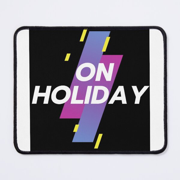Item preview, on holiday black image designed and sold by Artworx88.