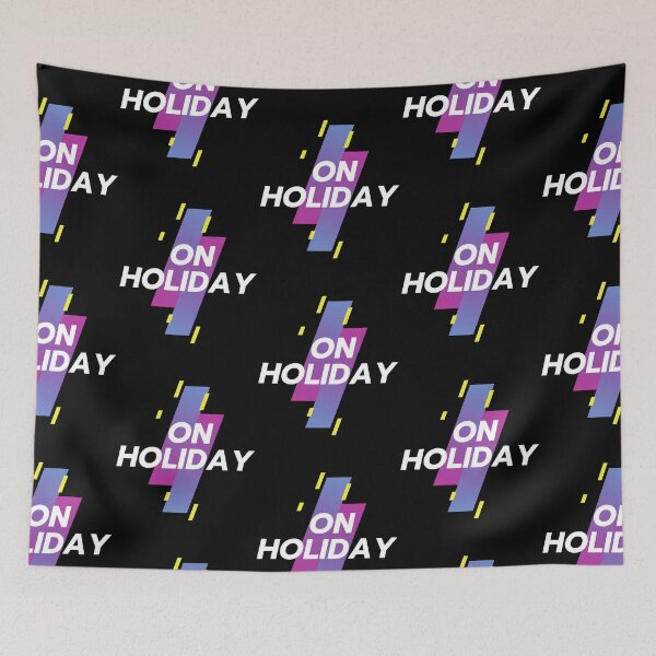 Item preview, on holiday black image designed and sold by Artworx88.