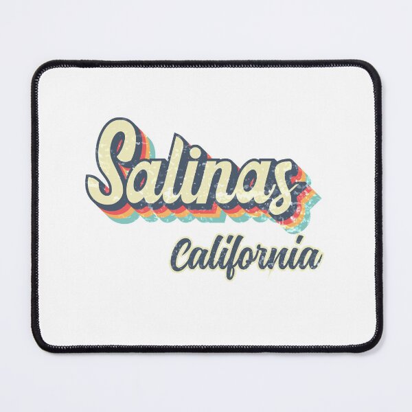 Item preview, Salinas City California Retro Vintage 70s rainbow designed and sold by Teelogic.