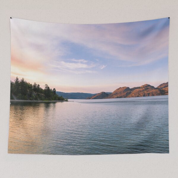 Item preview, Summer Sunset View at Okanagan Lake Provincial Park designed and sold by Amy Mitchell.
