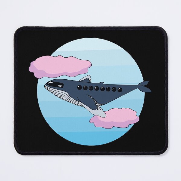 Item preview, Whimsical Sky Whale Plane designed and sold by BundaBear.