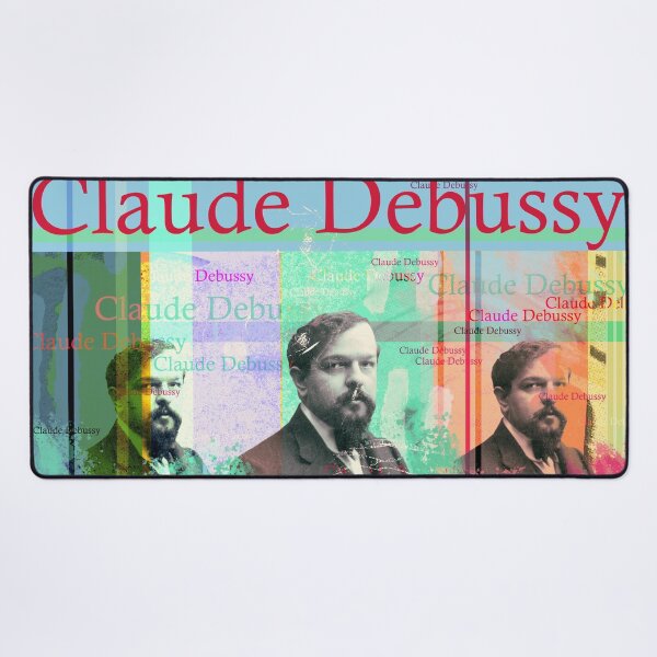 Item preview, Claude Debussy, aesthetic portrait, famous French musician designed and sold by Mauswohn.