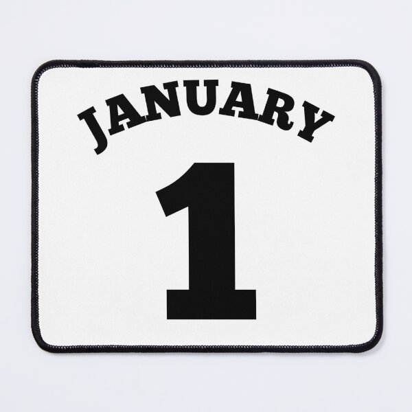 Item preview, 1st of January designed and sold by BlueThrow.