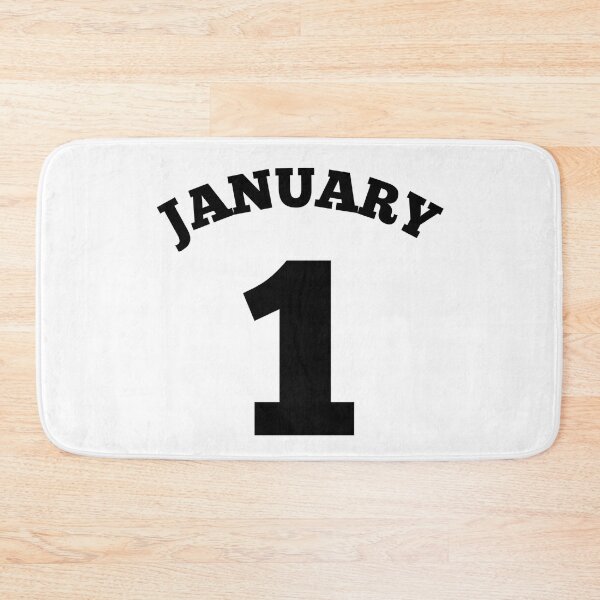 Item preview, 1st of January designed and sold by BlueThrow.