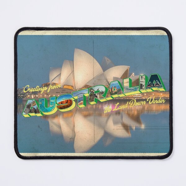 Item preview, AUSTRALIA [Retro Postcard] designed and sold by SiSiDi.