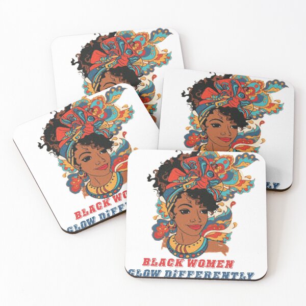 Item preview, Black women glow differently Design designed and sold by LapuniStore.