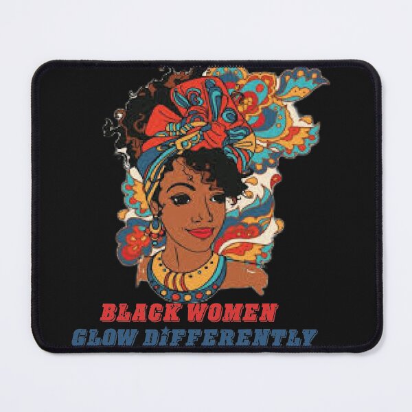 Item preview, Black women glow differently Design designed and sold by LapuniStore.