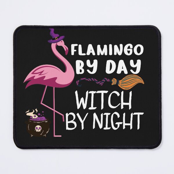 Item preview, Flamingo By Day Witch By Night designed and sold by TheAnimalZ00.