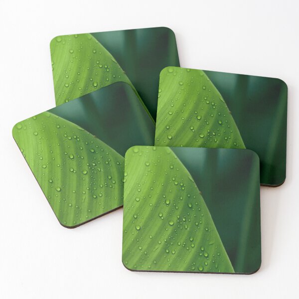 Item preview, Leaf With Water Drops Barro Colorado Island designed and sold by RiverenAshley.