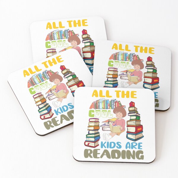 Item preview, All The Cool Kids Are Reading designed and sold by AmethystMurad.
