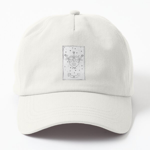 Three of swords tarot card Dad Hat
