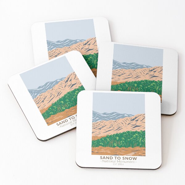 Item preview, Sand to Snow National Monument California Vintage designed and sold by KrisSidDesigns.