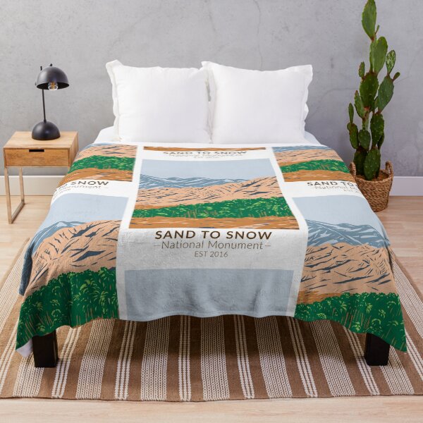 Item preview, Sand to Snow National Monument California Vintage designed and sold by KrisSidDesigns.
