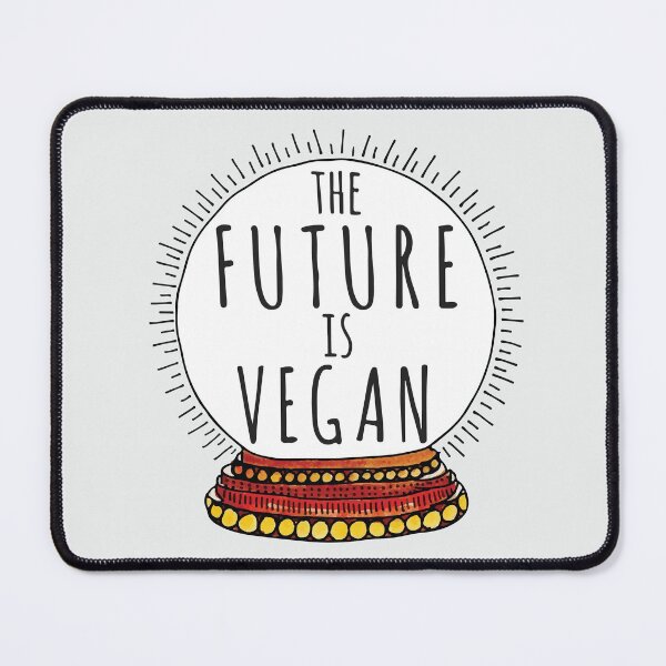 Item preview, THE FUTURE IS VEGAN - CRYSTAL BALL designed and sold by Susan Prolman.