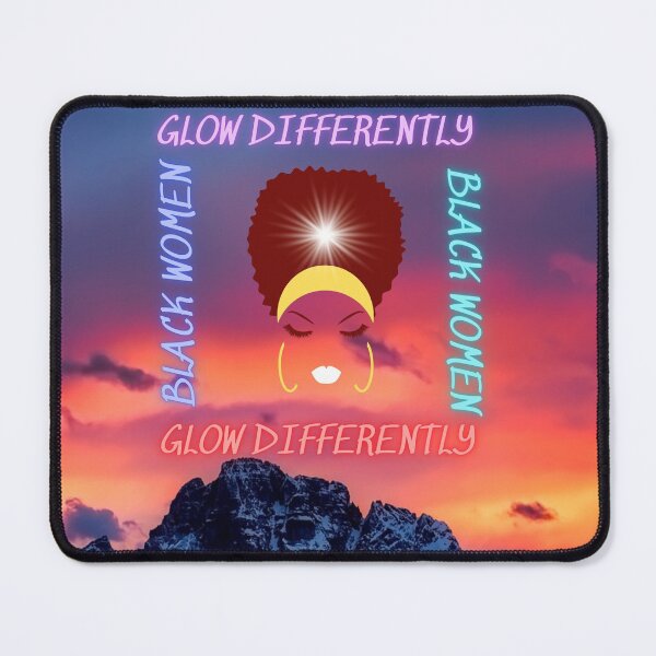 Item preview, Black women glow differently Design designed and sold by LapuniStore.