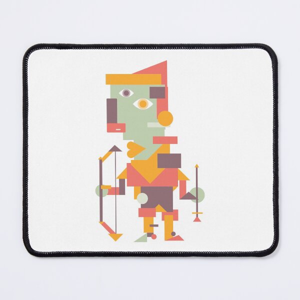 Archer Cubism Mouse Pad