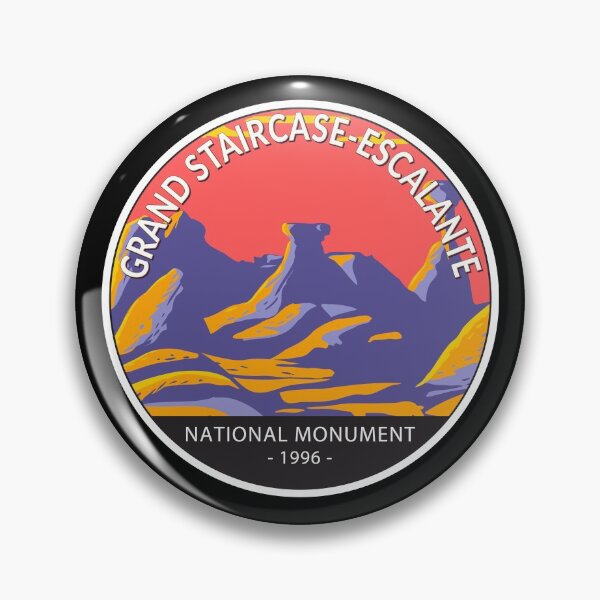 Item preview, Grand Staircase Escalante National Monument Utah Circle designed and sold by KrisSidDesigns.