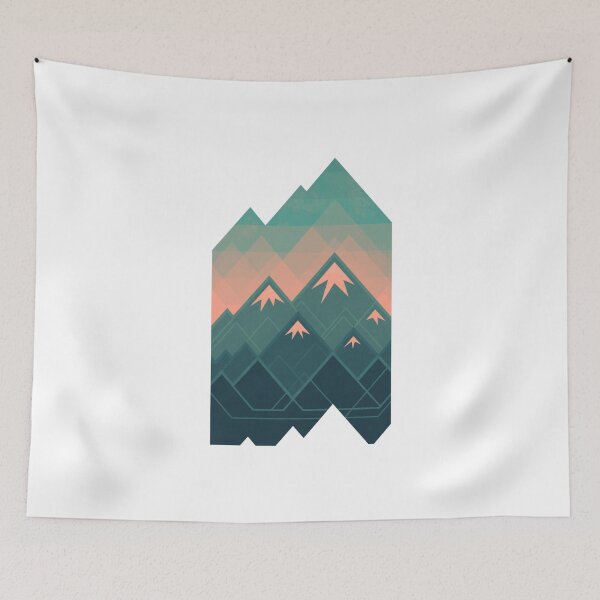 Item preview, Geometric Mountain designed and sold by CherylNolen.