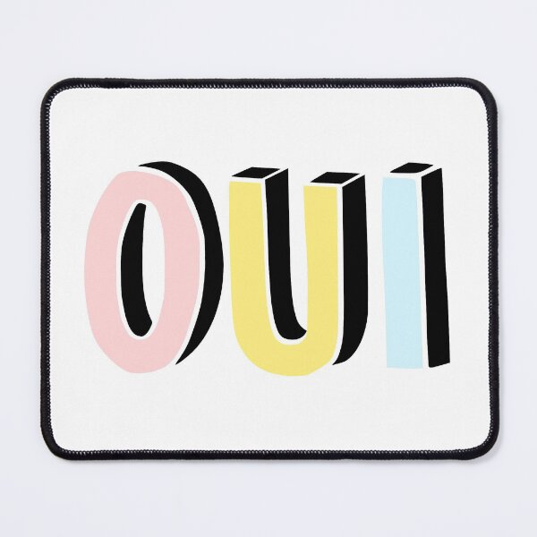 Item preview, Oui Print, Pastel Yes Print designed and sold by kapotka.