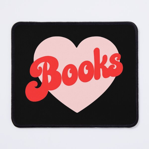 Item preview, Funny I Love Books Print with Heart designed and sold by kapotka.