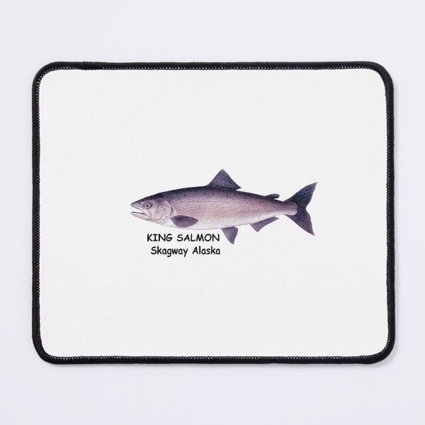 Item preview,  KING SALMON SKAGWAY ALASKA designed and sold by cgullart.