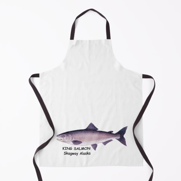 Item preview,  KING SALMON SKAGWAY ALASKA designed and sold by cgullart.