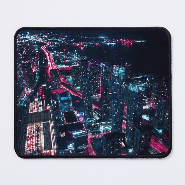 Item preview, Neon cityscape designed and sold by DecorWorthy.