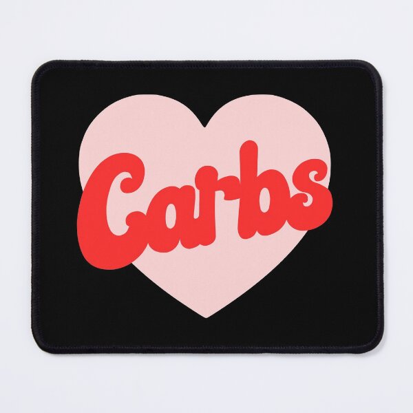 Item preview, Funny I Love Carbs Print designed and sold by kapotka.