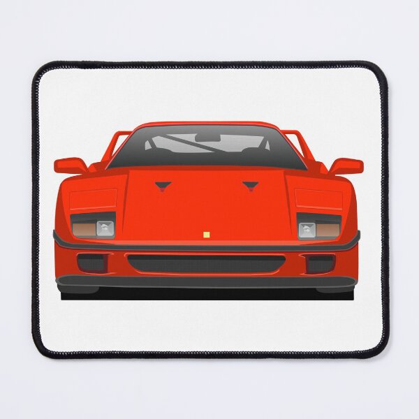 Item preview, Ferarri F40 Front View Vector designed and sold by gswarriorsjkt.