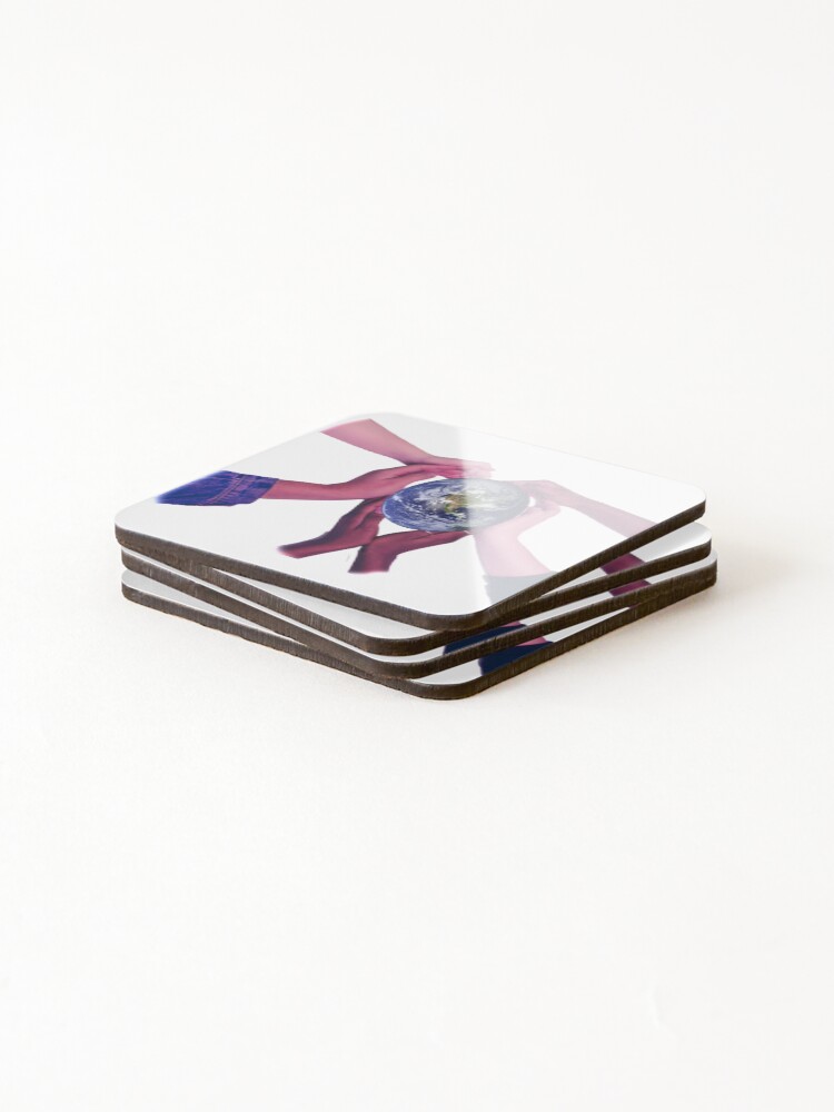 Thumbnail 4 of 5, Coasters (Set of 4), WORLD designed and sold by Rdesigner1.