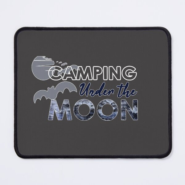 Item preview, Camping under the moon T-shirt designed and sold by AGPAdesign.