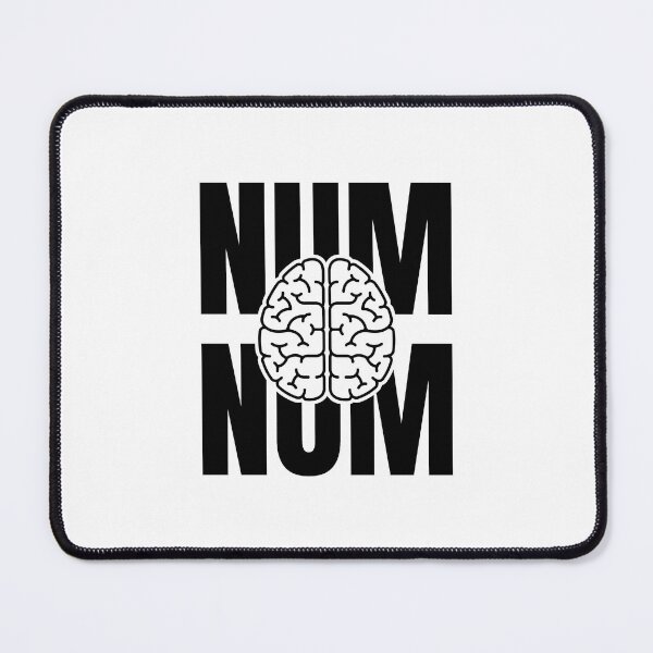 Item preview, Num Num More Brains | Hungry Zombie Apocalypse Funny Halloween designed and sold by GravitiTees.