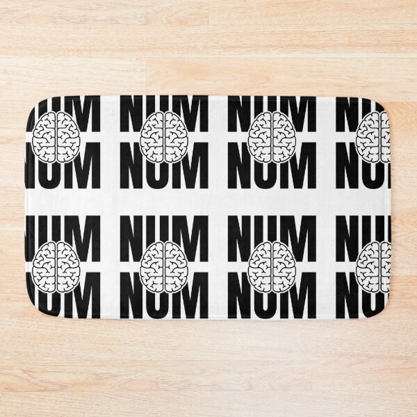 Item preview, Num Num More Brains | Hungry Zombie Apocalypse Funny Halloween designed and sold by GravitiTees.