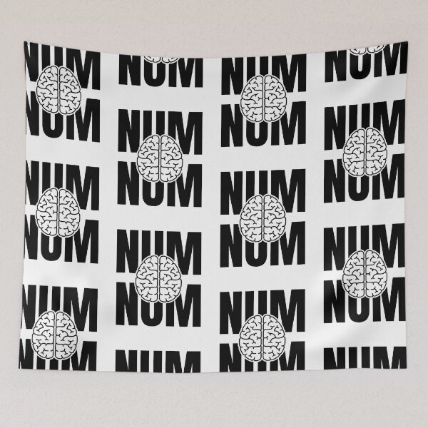 Item preview, Num Num More Brains | Hungry Zombie Apocalypse Funny Halloween designed and sold by GravitiTees.