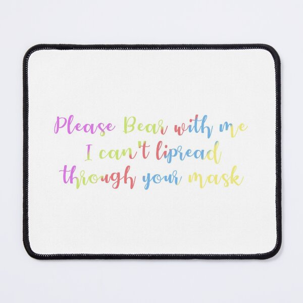 Item preview, HEARING IMPAIRED MASK designed and sold by Pixel Papers 17.