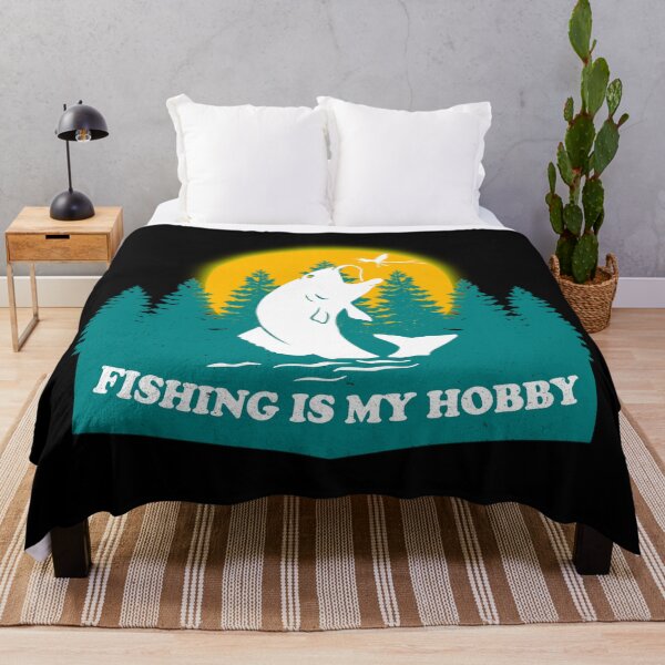 Item preview, Fishing is my hobby designed and sold by alviansyah02.