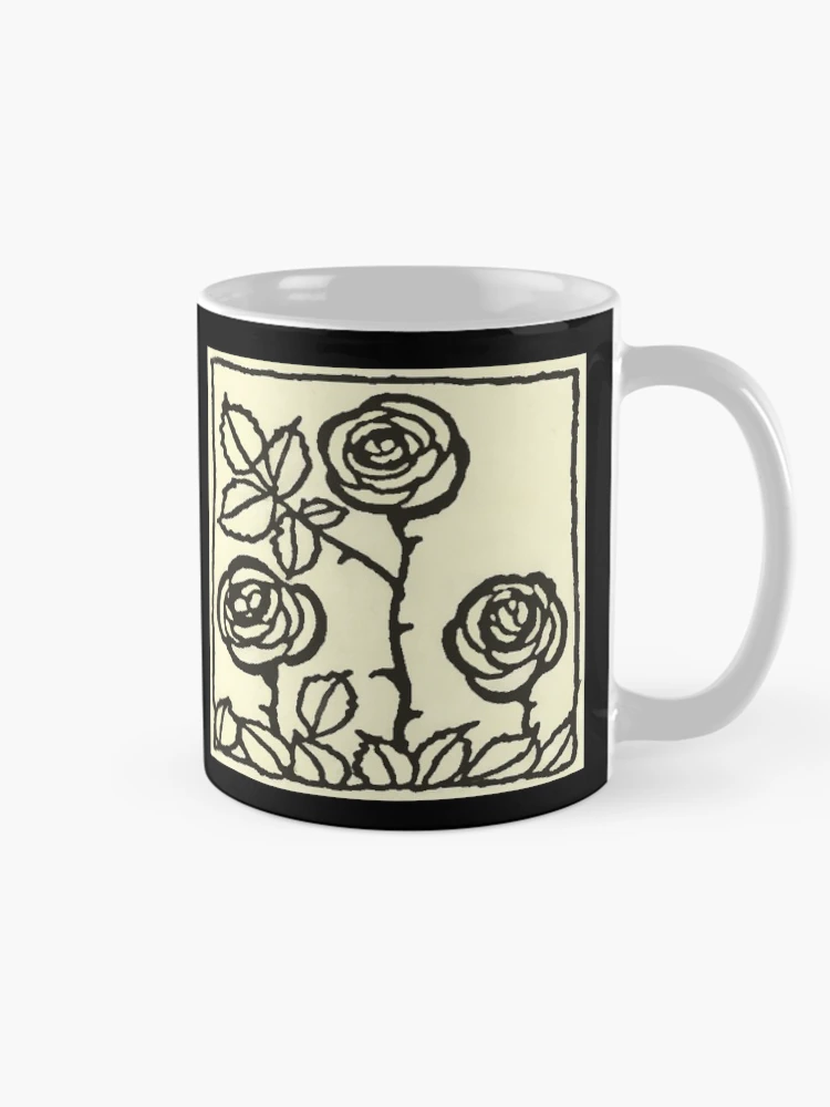Thumbnail 3 of 6, Coffee Mug, Arthur Rackham- Roses designed and sold by Dreamflight.