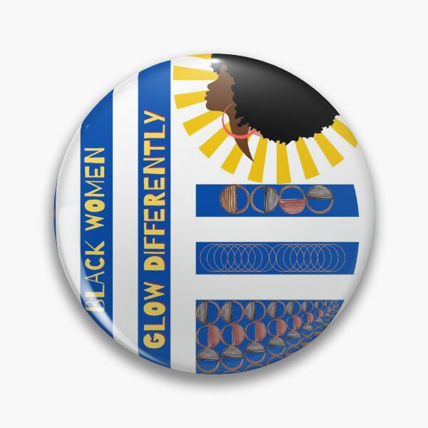 Item preview, Black women glow differently Design designed and sold by LapuniStore.