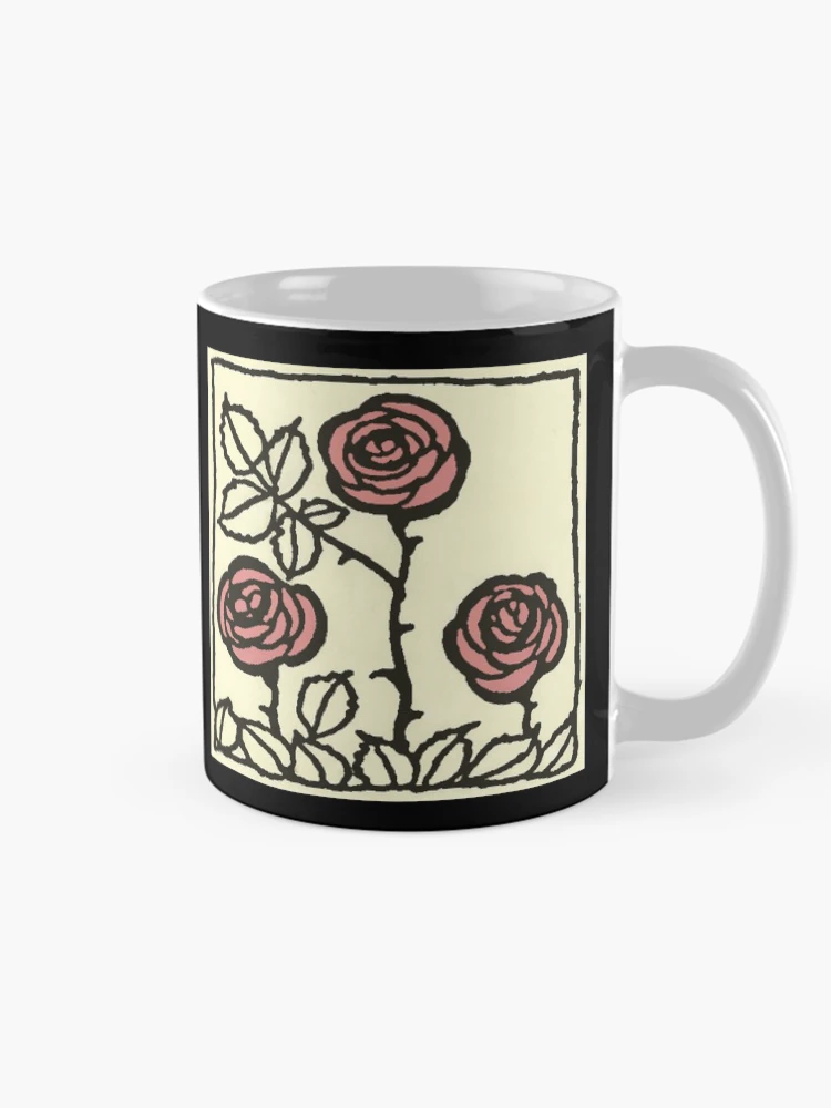 Thumbnail 3 of 6, Coffee Mug, Arthur Rackham- Roses designed and sold by Dreamflight.
