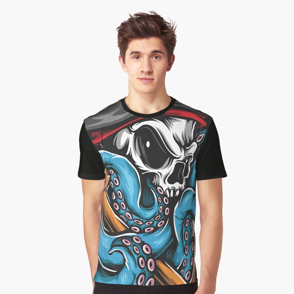 Vista previa del artículo con la obra «Camiseta gráfica», diseñado y vendido por renju1902.