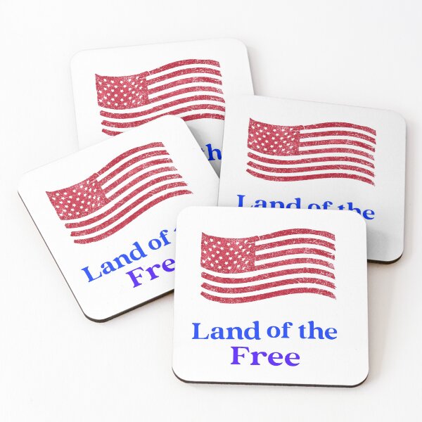 Item preview, The American Flag Land of the Free designed and sold by Echo Aesthetics.