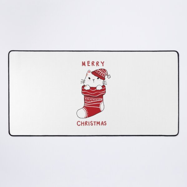 Christmas Stocking Filler Desk Mat