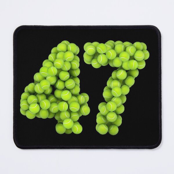 Artikelvorschau, Tennisspieler Nummer 47 - Tennissport siebenundvierzig Spielset Match 47 entworfen und verkauft von elhefe.