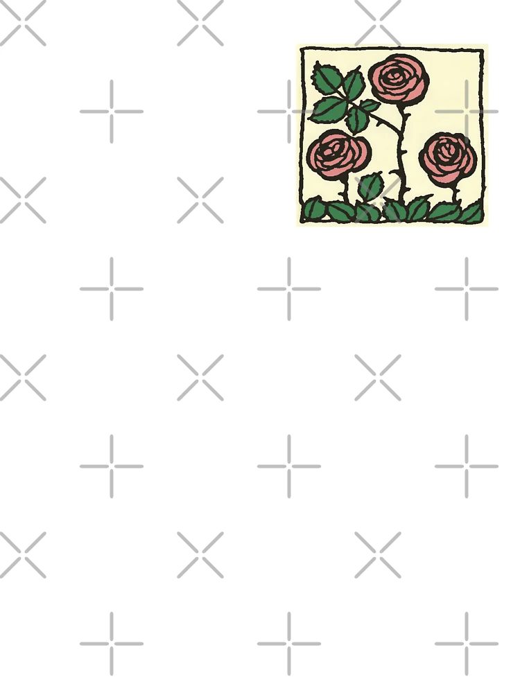 Thumbnail 4 of 4, Boxy T-Shirt, Arthur Rackham- Roses designed and sold by Dreamflight.