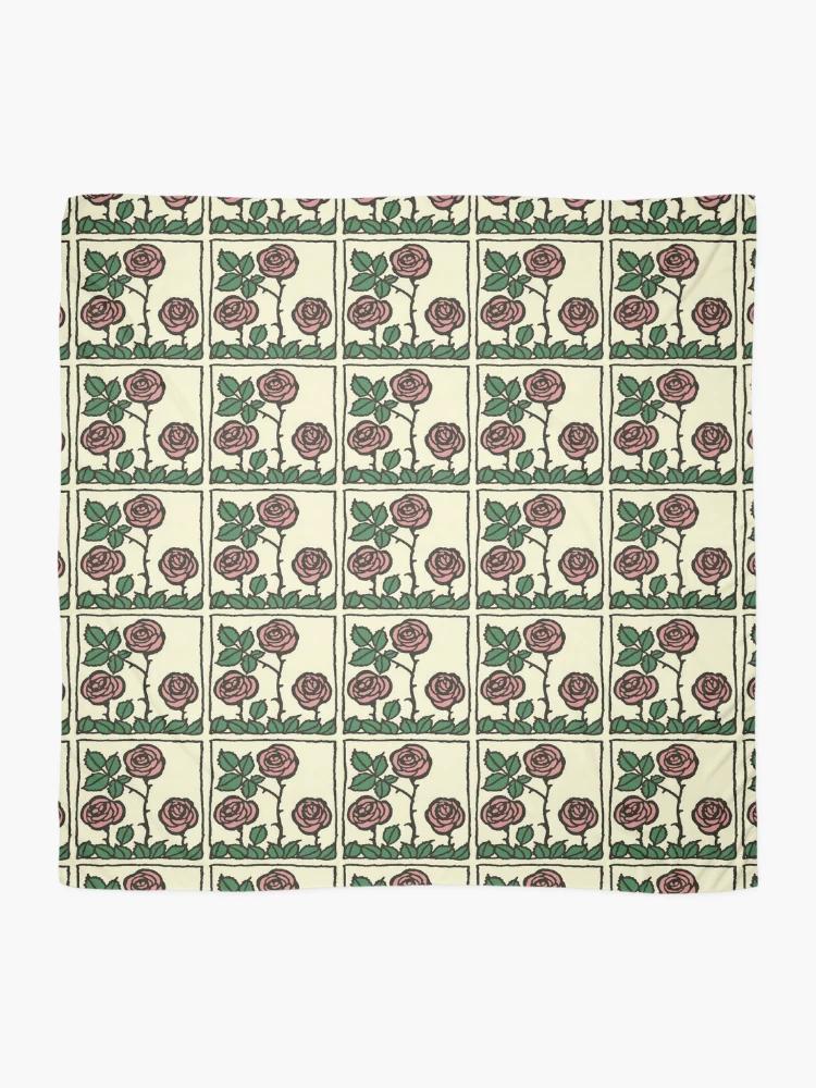 Thumbnail 2 of 3, Scarf, Arthur Rackham- Roses designed and sold by Dreamflight.