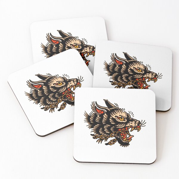 Item preview, Traditional Wolf  designed and sold by OldschoolStuff.