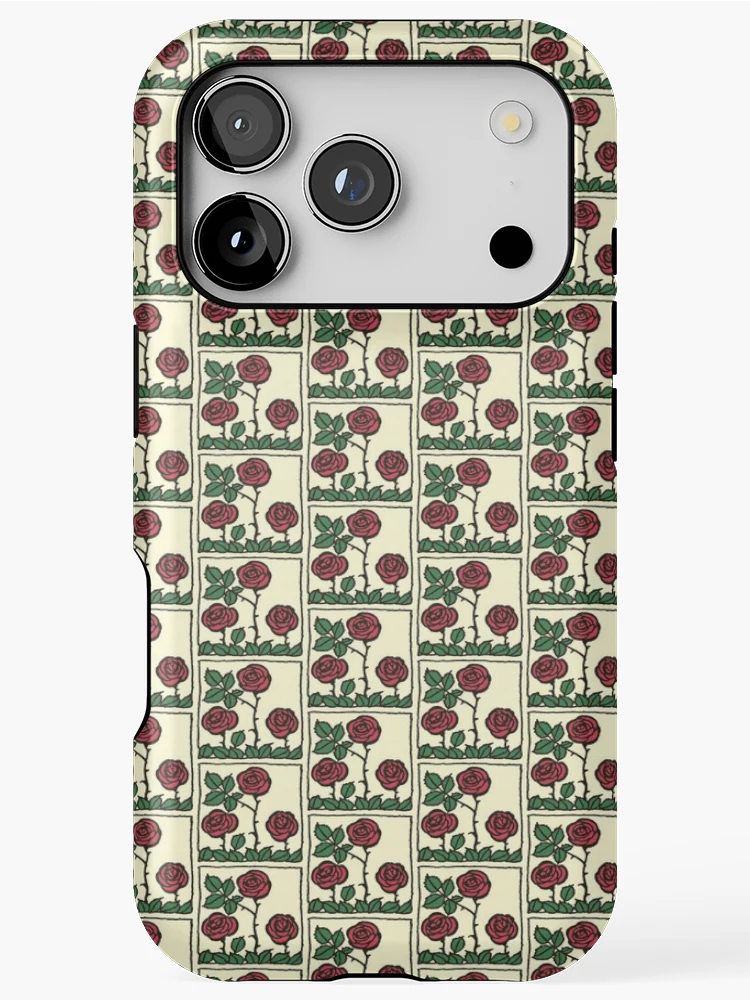 Thumbnail 1 of 4, iPhone Case, Arthur Rackham- Roses designed and sold by Dreamflight.