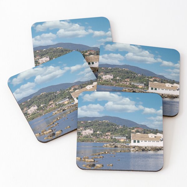 Item preview, Vlacherna monastery Pontikonisi Corfu island Greece designed and sold by goceris.
