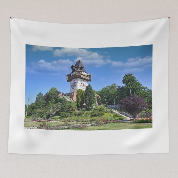 Item preview, Grazer Uhrturm clock tower in Graz Styria Austria designed and sold by goceris.